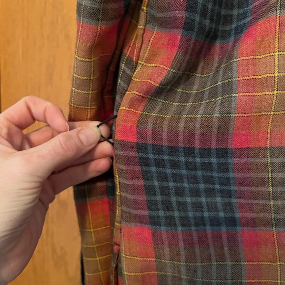 Toad&Co Multicolor Plaid Shirt Dress - Picture 8 of 10